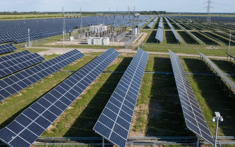 Ground-Mounted Solar Plants