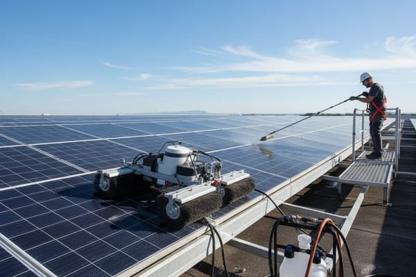 Solar Plant Cleaning & Maintenance Services